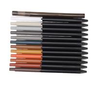 ASHATA Jeu de 12 Crayons de Couleur avec Pointes Incassables de 3,0 Mm pour des Travaux Manuels Polyvalents dans un Boîtier en Plastique pour Artistes et étudiants