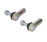 ASHATA Jeu de Bornes de Barre de Direction de Remplacement Idéal, fabriqué avec un Matériau de Haute qualité, pour Motocross 150, 200 et 250 Kart, Taille de Filetage M10 de 10 mm.