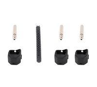 ASHATA Jeu de Buses de Remplacement Hotend Intégrées, 3 Pièces pour Imprimante 3D X, Haute Vitesse 0.4MM 0.6MM 0.8MM Performance