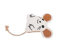ASHATA Jouet à Mâcher Interactif Grinçant pour Chats avec Herbe à Chat et Son de Papier, Aide à Développer Les Dents et Favorise l'agilité, adapté au Jeu en Intérieur (Souris)