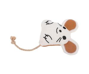 ASHATA Jouet à Mâcher Interactif Grinçant pour Chats avec Herbe à Chat et Son de Papier, Aide à Développer Les Dents et Favorise l'agilité, adapté au Jeu en Intérieur (Souris)