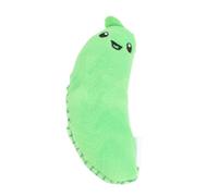 ASHATA Jouet à Mâcher pour Chat en Haricot Vert, Peluche à l'herbe à Chat | Couche extérieure douce, effets sonores satisfaisants, soulagement de l\'ennui, pratique pour les chats, plaisir engageant