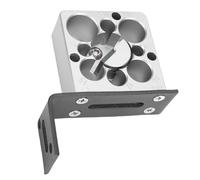 ASHATA Kit de Fabrication de Chevilles Réglables Durables avec 8 Trous pour une Coupe Précise des Tiges de Bois, Comprend un Insert en Carbure et des Outils