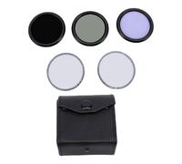 ASHATA Kit de Filtres d'objectif Adaptés pour ZV-1 RX100 M1 M2 M3 M4 M5, Ensemble de Filtres Anti-éblouissement Magnétique CPL ND16 pour la Photographie