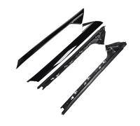 ASHATA Kit de Garniture de Pilier Durable pour Améliorer L'intérieur Extérieur pour Explorer 2011-2019 4 Pièces Pare-brise un Ensemble de Garniture de Moulage de Pilier