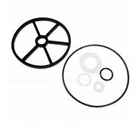 ASHATA Kit de Joint Araignée de Remplacement pour Vanne Vario Flo 1 1/2 Pouces, Matériau ABS de qualité Supérieure pour Une étanchéité étanche, 6 Pièces Incluses