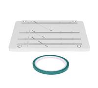 ASHATA Kit D'épissure de Ruban de 10 Pouces, Kit D'épissure de Bobine à Bobine de 1 en 1/2 en 1/4 en 1/8 en 10 Pouces pour Revoxsonido, Longueur Réglable (Green)