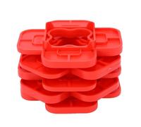 ASHATA Kit D'espaceurs pour Platelage pour Espaces Uniformes dans le | Quatre tailles d\'espacement combinées, Facile à localiser, Fonctionne avec plusieurs matériaux