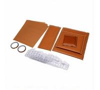 ASHATA Kit D'outils pour Oreillers à Pression Thermique, avec Règles D'alignement et Ruban Adhésif pour T-shirts et Transferts de Vêtements