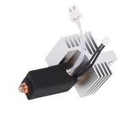 ASHATA Kit Hotend en Céramique Chauffage Efficace pour Imprimante 3D Carbon Mise à Niveau Buse de 0,4 Mm Haute stabilité D'extrusion pour PLA ABS PETG TPU, Dissipateur Thermique en Alumine