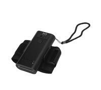 ASHATA Lampe à Ongles LED, 395 Nm 6W Aluminium Gel Hurring Light avec 3 Niveaux de luminosité Réglables, Batterie de 3000mAh, pour les Extensions de Cheveux des Cils à Ongles (BLACK)