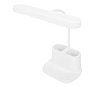 ASHATA Lampe de Bureau LED pour Maison de Bureau, Lumière de avec Porte-Stylo et Support de Téléphone, Pas sans étape à 3 Couleurs