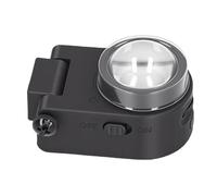 ASHATA Lampe de Pulvérisation de Peinture Montée sur Buse de Lumière de Pistolet de Pulvérisation de luminosité Réglable pour la Peinture Automobile Professionnelle 1.1-.7 Pouces ABS