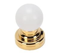 ASHATA Lampe LED pour Maison de Poupée à L'échelle 1/12 avec Interrupteur à Bascule et éclairage à Piles au Design Vintage pour écrans Miniatures et Figurines d'action 2,8 X 1,7 X 1,7 Cm