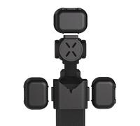 ASHATA Lampe Vidéo LED Magnétique, Lumière de Remplissage 95 CRI, 3 Modes de Couleur, 3 Niveaux de luminosité, Panneau Lumineux LED avec Clips de Montage pour Caméra