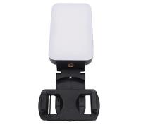 ASHATA Lampe Vidéo LED RVB pour Téléphone, 5 Températures de Couleur, 17 Couleurs, 10 Niveaux de luminosité, Batterie 2000 MAh, pour Photographie, Vlog, Streaming en Direct, Selfie