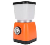ASHATA Lanterne de Camping Rechargeable , Lant de Poche IP44 Lantern 6000mAh Tente à LED Lampe de Poche Lumineuse Essentielle avec 4 Modes Légers, pour L'ouragan, Urgence Extérieure, (ORANGE)
