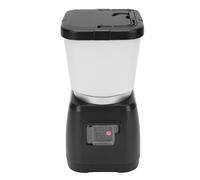 ASHATA Lanterne de Camping Rechargeable , Lant de Poche IP44 Lantern 6000mAh Tente à LED Lampe de Poche Lumineuse Essentielle avec 4 Modes Légers, pour L'ouragan, Urgence Extérieure, (BLACK)