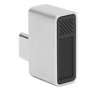 ASHATA Lecteur D' Digitales USB C, Lecteur D' Digitales Biométriques e Sécurité Portable pour Capteur 0,5 S à 360 Degrés, 10 Digitales,