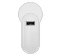 ASHATA Lecteur de Puce pour Animaux 134.2KHZ à Affichage Numérique pour | Lecteur portable, identification des animaux de ferme, gestion de la volaille, rechargeable par USB, écran LED organique