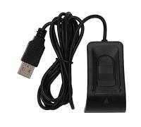 ASHATA Lecteur D'empreintes Digitales USB pour 10 Hello, Enregistreur D'empreintes Digitales PC, Lecteur de clé D'empreintes Digitales Capacité de 10 Doigts Identification