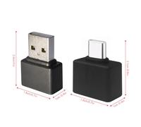 ASHATA Lecteur D'empreintes Digitales USB pour 11 10 - Connexion Biométrique Sécurisée pour Ordinateurs Portables de Bureau - Léger et Portable pour Les Utilisateurs Hello (WA29-Type-C)