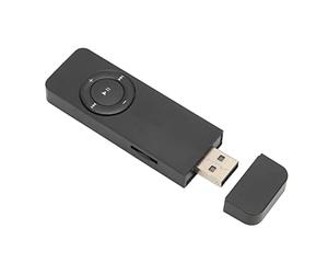 ASHATA Lecteur MP3, Lecteur MP3 de Musique Numérique Portable sans Perte, Lecteur de Musique MP3 avec Son HiFi Portable, Mini-Lecteur D'écoute de Romans pour étudiants, Enfants(Le Noir)