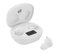 ASHATA Les écouteurs Bluetooth sans Fil sans Fil sont Un Léger Poids Confortable, Une Légère Latence Faible et Invisible Adaptée à Tout Groupe (White)