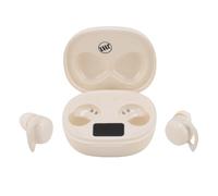 ASHATA Les écouteurs Bluetooth sans Fil sans Fil sont Un Léger Poids Confortable, Une Légère Latence Faible et Invisible Adaptée à Tout Groupe (Couleur de Peau)