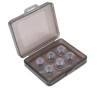 ASHATA Liquide Silicone Earts S M L Universal Noise Isolement Earbuds Conseils pour 4,5 Mm à 6,5 Mm Elecphone 3 Paires