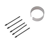 ASHATA Lot de 10 Pointes de Stylet Numérique EMR pour Remarkable 1, 2, Pointes Souples, Pointes de Stylet EMR pour Galaxy Note 20 Ultra, S6 Lite, S7+ Plus, pour King Write MR05, pour