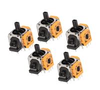 ASHATA Lot de 5 Joysticks Analogiques 3D pour Le Remplacement du Contrôleur Performances Stables, Facile à Installer, Matériau Durable, adapté au Kit de Réparation de Pièces de