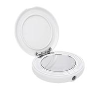 ASHATA Lumière Magnétique pour Selfie, Lumière de Remplissage Magnétique LED à Gradation Continue, Portable Pliable avec 3 Modes D'éclairage, Port fileté de 1/4 Pouces pour