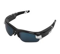 ASHATA Lunettes de Vidéo, 1080P 30FPS HD Caméra D'enregistrement Vidéo Lunettes de de Sport pour Homme Femme, pour Le Cyclisme, la Conduite, la Randonnée, la Pêche, Batterie