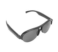 ASHATA Lunettes Intelligentes AI, Lunettes de Soleil avec 144 Traduction en Langue Contrôle Tactile Double Oreille HD Mic 6H pour Hommes