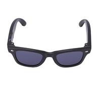 ASHATA Lunettes Intelligentes Multilingues AI avec connectivité Bluetooth 5.3 pour Les Négociations Commerciales Noires
