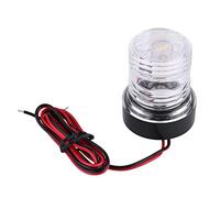 ASHATA Marine Boat 360° LED Feu D'Ancrage Blanc, 12V Navigation | Éclairage à 360 degrés, visibilité de 2 milles marins, lampe de navigation 12 V , pour bateaux de moins de 12 m