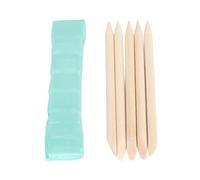 ASHATA Mastic Anti-poussière pour Cadran de Montre, Ensemble D'outils de Nettoyage de Graisse pour Arbre D'équilibrage de Montre Non Corrosif, Matériau sans Danger pour Les Mains pour Les Horlogers,