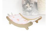 ASHATA Mat de Refroidissement de Chat, Coussin de pavé de Refroidissement pour Animaux de Fer Glace Conception de Lit de Chat surélevé Hamac pour Chats (Petite Taille (21x17cm / 8,3x6,7 Pouces))