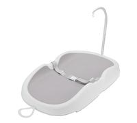 ASHATA Matelas à Langer pour nouveau-né avec Fonction de Bain, Table de Chambre D'enfant Portable pour les Soins des Nourrissons, Matière Plastique Sûre, Adaptée à un Usage Domestique, 28,74 X 16,14