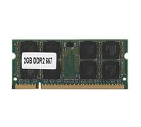 ASHATA Mémoire DDR2, DDR2 2G 667MHZ pour PC2-5300 Mémoire entièrement Compatible pour Carte mère 200pin