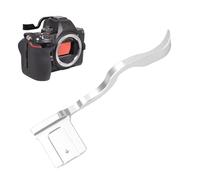 ASHATA Métal Thumb Up Grip Thumb Rest pour Z5II Z6III Z6II Z5 Z7 Caméra, Conception Ergonomique avec Couvre-Chaussures, Accessoire de Photographie D'appareil Photo (Silver)