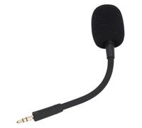 ASHATA Micro de Remplacement Compatible avec Les Casques Barracuda X, Microphone à Perche Amovible de 3,5 Mm avec Mousse Compatible avec Les écouteurs BarracudaX