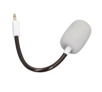 ASHATA Microphone à Perche de Jeu Détachable pour BlackShark V2, Micro de Remplacement avec Prise Plaquée Or de 3,5 Mm pour des Voix Claires et des Jeux Immersifs (White)