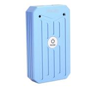ASHATA Microphone USB, Microphone à Double Canal 2CH Microphone 2 Canal avec Distance de Ramassage à 360 ° Omnidirection de Puce D'annulation de Bruit pour Ordinateur Portable (Bleu Royal)