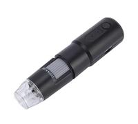 ASHATA Microscope Numérique 50X à 1000X, Microscope à Lentille HD Réglable en Hauteur de Rotation WiFi 360 avec 8 Lumières LED, sans Fil pour Circuits Imprimés, Antiquités, Inspection des Pièces de