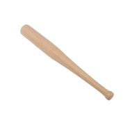 ASHATA Mini Batte de Baseball 15 Cm Petite Batte de Baseball en Bois pour Les Projets d'artisanat, de Peinture, de Gravure et de Bricolage - Bois de Peuplier Non Recouvert pour la Coloration, la