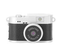 ASHATA Mini Caméra Porte-clés, Vidéo 2K FHD 2MP, Caméra Pouce, 4 Filtres, écran Couleur de 1,47 Pouces, Flash LED, Caméscope Rétro Rechargeable pour Voyage, Vlogging Quotidien (Black)