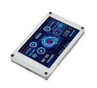 ASHATA Mini écran IPS USB de 3,5", moniteur de température d'ordinateur, éditeur de thème à intensité variable, moniteur de données du processeur, affichage de la température PC pour boîtier