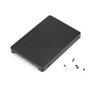 ASHATA Mini PCI-e MSATA SSD A IDE de 2,5 Pouces Boîte Pata Drive du Dur Adaptateur 44pin pour 3x5cm / 3x7cm (Black)
